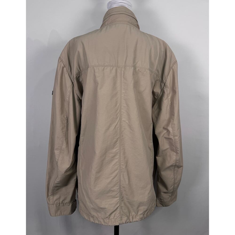 GEOX Men’s Utility Waterproof Jacket Beige Size Large - Picture 4 of 11